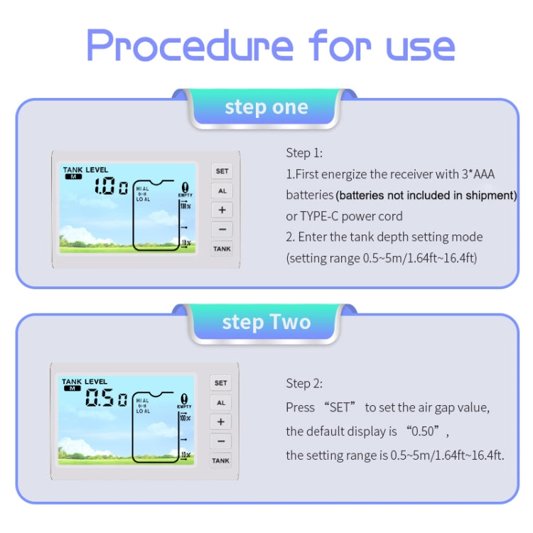 TS-FT003 Solar Charging Ultrasonic Liquid Level Meter, TS-FT003 TS-FT003 Solar Charging Ultrasonic Liquid Level Meter, TS-FT003